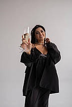 Дуже красиве плаття софт-шовк без рукавів міді розміри норми та батал, фото 4