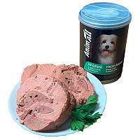 AnimAll (ЭнимАлл) - Влажный корм паштет с кроликом и кроличьей печенью для собак 375 грамм