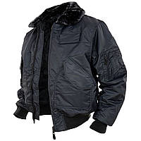 Куртка бомбер лётная MIL-TEC SWAT CWU Black XXL