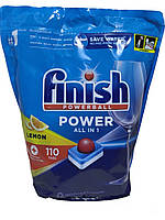 Таблетки Finish Power All in one для посудомийних машин 110 шт.