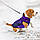 Курточка для собак WAUDOG Clothes малюнок "NASA21", M40, В 63-66 см, С 39-42 см, фото 2