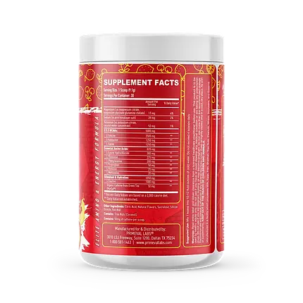 (уцінка термін по 5.25) Амінокислотний комплекс Primeval Labs ЕАА Max Energy 267 г (30 порц.), фото 2
