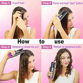 Лок для волосся Бездротові автоматичні щипці для завивання волосся SHAWLAM, Німеччина, фото 2