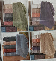 Рушник махровий 70х140 Cestepe micro Delux Loft (Туреччина) упаковка 6 шт.