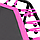 Фітнес батут з ручкою King Sport 130см Pink, фото 3