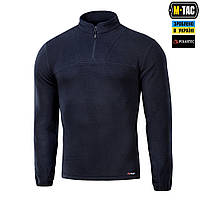 M-Tac кофта Delta Polartec Dark Navy Blue, тактична, фліска для ЗСК, демісезонна, зимова, військова