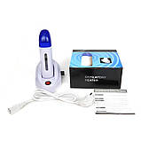 Воскоплав касетний Depilatory heater SM-65   білий для депіляції (з базою), 40 Вт., фото 4