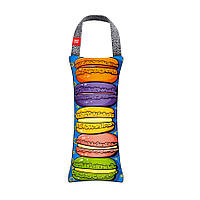 Іграшка для собак WAUDOG Fun з пискавкою, малюнок "Макарони", M, Ш 9 см, Д 21 см