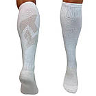 Дитячі футбольні комфортні еластичні гетри з трикотажним носком дихаючий матеріал підтримка стопи вентиляція, фото 3