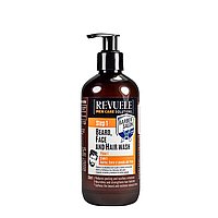 Гель для мытья бороды, лица и волос Revuele Men Care Barber Salon 3 in1 300 мл