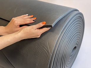 Листова ізоляція каучукова 9мм Oneflex для шумоізоляції приміщень і теплоізоляції труб