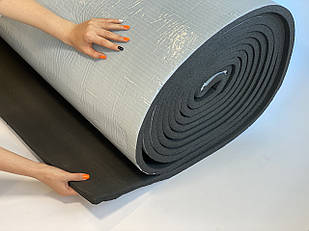 Спінений каучук самоклеючий 13мм Oneflex для шумоізоляції приміщень і теплоізоляції труб