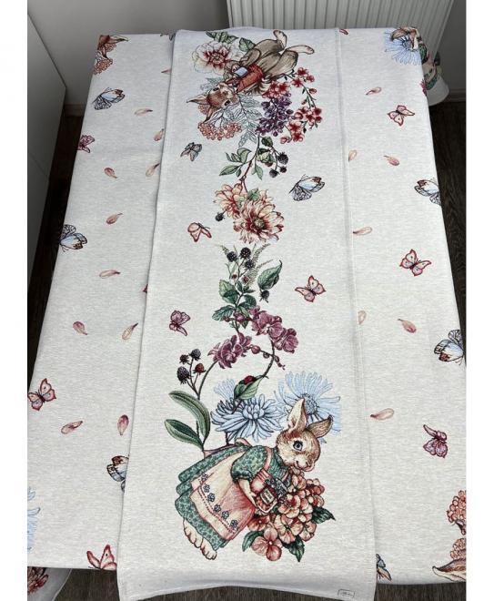 Гобеленова Великодня доріжка на стіл 40x140 см., фото 1