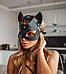 Шкіряна маска кішка БДСМ, фото 6