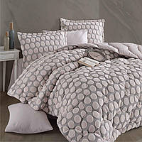 Комплект постельного белья с одеялом 155-215см Clasy Wellsoft евро Perle Ecru, Турция