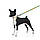 Повідець для собак нейлоновий WAUDOG Nylon, малюнок "Рік і Морті 1", M, Ш 20 мм, Д 122 см, фото 3