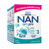 NAN (НАН) 3 OPTIPRO® Суха молочна суміш для дітей з 12 місяців, 1 кг