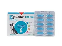 Антистресові капсули для собак і кішок Vetoquinol Zylkene (Зілкене) 225 мг 10 таблеток, фото 3