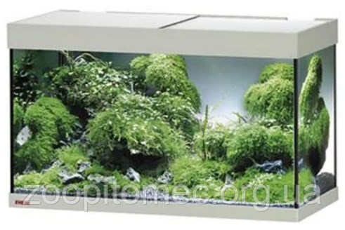 Акваріум Eheim (Ехейм) vivaline LED 126 LED білий/сірий дуб без тумби, 126 л (80*35*45 см)