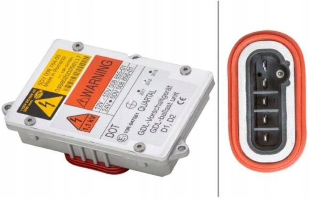 Б/У оригінальний блок розпалювання HELLA 24 V 5DV 008 764-00 / 5DV008856-00