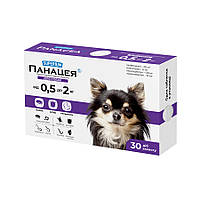 СУПЕРІУМ Панацея, протипаразитарна таблетка для собак вагою 0,5-2 кг