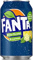 Напиток Fanta Elderflower, 330мл.