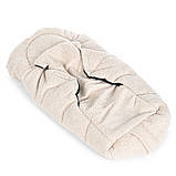 Конверт у коляску El Camino 1132 Footmuff Teddy Bear, бежевий, фото 5