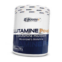 Микронизированный L-глютамин Glutamine powder Biogenix 250г (32410001)