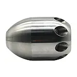 Пробивна шароподібна каналопромивна насадка (135 л/хв, 200 бар) Profinstrument, фото 2