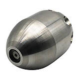 Пробивна шароподібна каналопромивна насадка (135 л/хв, 200 бар) Profinstrument, фото 3