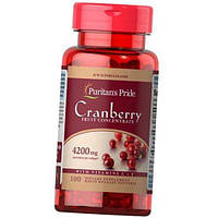Экстракт Клюквы Cranberry with Vitamin C & E 4200 Puritan's Pride 100гелкапс (71367077)