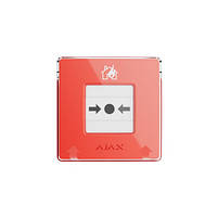 Ajax Manual Call Point (Red) (8EU) ASP ручний пожежний сповіщувач, фото 3