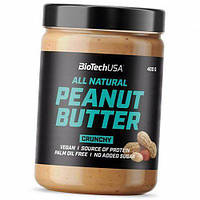 Арахисовая Паста Peanut Butter BioTech (USA) 400г Хрустящий (05084012)