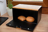 Хлібниця Galicja Rubio Чорна сталь, фото 2