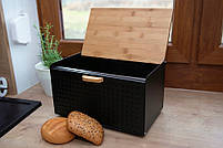 Хлібниця Galicja Rubio Чорна сталь, фото 4