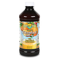 Витамины и минералы Dynamic Health Liquid Vitamin C 1000 mg, 473 мл