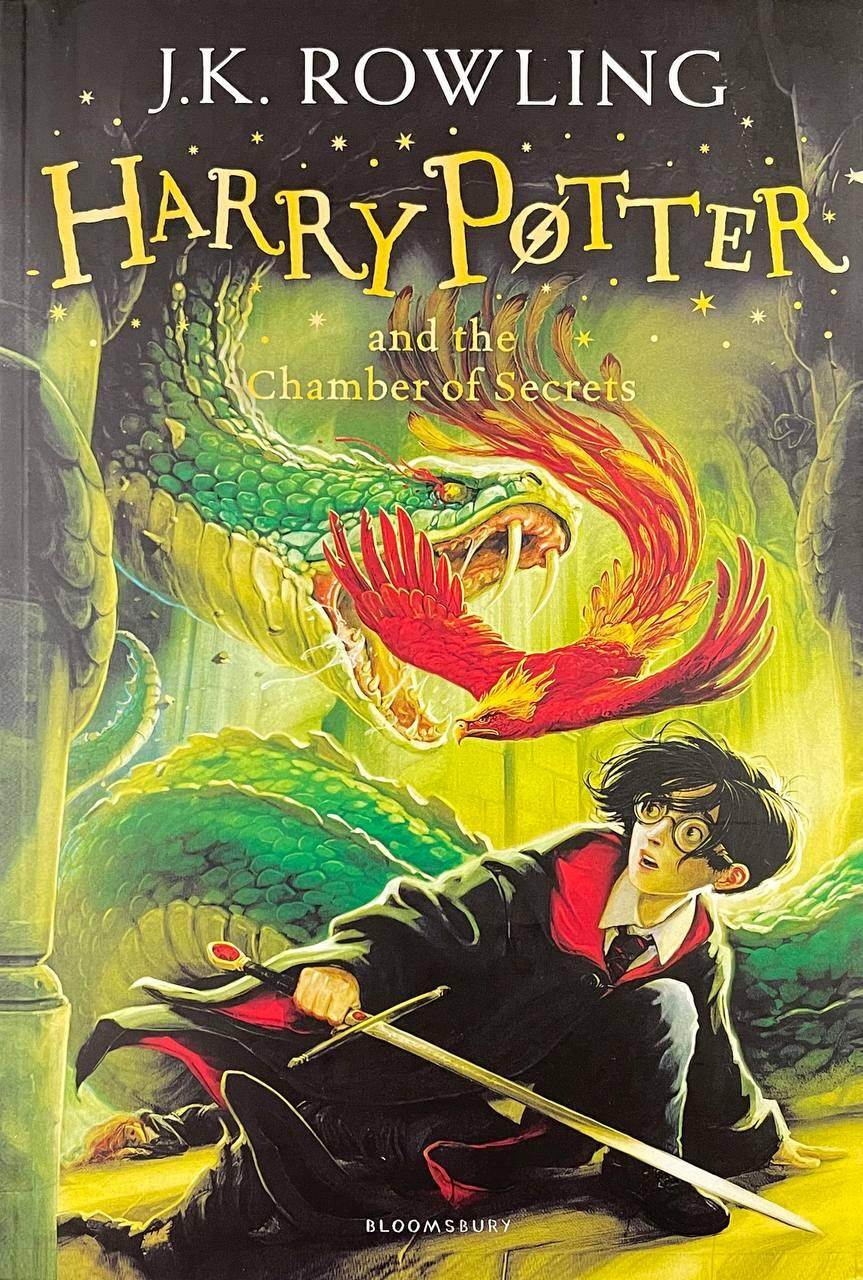 Книга Harry Potter and the Chamber of Secrets, Гаррі Поттер і Таємна Кімната. Джоан Роулінг
