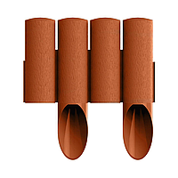 Огородна палісада (огорож) пластиковий Целфаст Cellfast 2.30м теракотовий