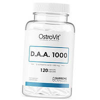 Д-Аспарагиновая кислота в капсулах D.A.A 1000 Ostrovit 120капс (08250009)