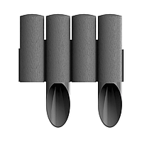 Огородна палісада (огорож) пластиковий Целфаст Cellfast 2.30м графитовый