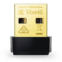 Адаптер USB WiFi TP-Link Archer T600U Nano AC600 UA
