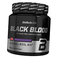 Предтреник в порошке Black Blood Caf+ BioTech (USA) 300г Черника (11084006)