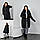 Пальто жіноче плащівка Розміри:48-58 (3кв) "ALISA" недорого від прямого постачальника, фото 4