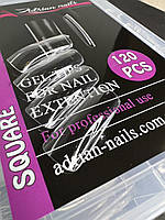 Гелеві Тіпси Adrian Nails - SQUARE (120шт)