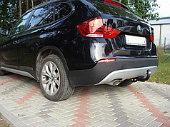 Польський фаркоп на BMW X1 E84 2009-2015 (БМВ Х1 E84) без підрізу бампера