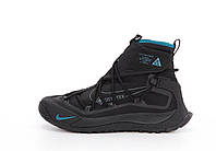 Мужские демисезонные кроссовки NIKE ACG TERRA ANTARCTIK GORE-TEX (черные) стильные кроссовки 14505 Найк