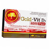 Витамин Д3 Gold-Vit D3 4000 Olimp Nutrition 30таб (36283137)
