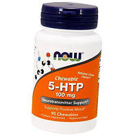 5-гидрокситриптофан для хорошего настроения Chewable 5-HTP 100 Now Foods 90таб (72128065)