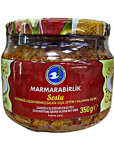 Салат з зелених оливок Marmarabirlik 350г