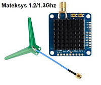 Видеопередатчик 2W MATEK VTX-1G3TE 1,2 ГГц/1,3 ГГц 9-канальный TX 2000 мВт